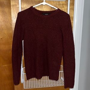 Maroon Knit Sweater